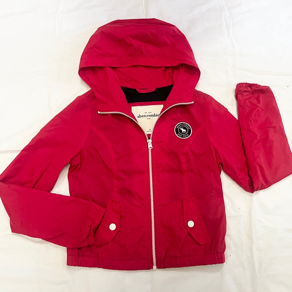 Abercrombie & Fitch Kids Bright Red Raincoat